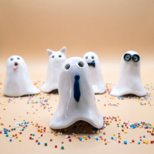 Business Boo - Ceramic Ghost