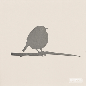 Metal Bird - Black Robin