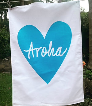 Tea Towel - 'Aroha'