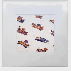 "The Tourist" Matted Print - Barry Ross Smith