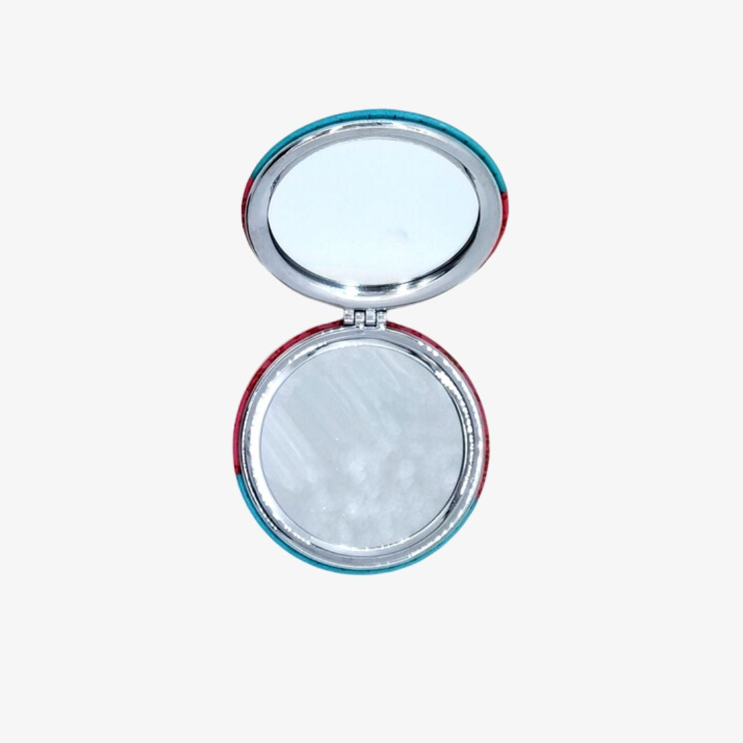 'Anchored' Compact Mirror