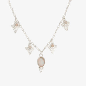 Be the Light Droplet Necklace - Silver