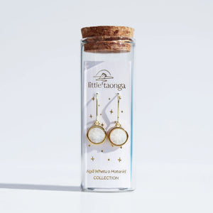 Matariki Whetū Earrings Gold