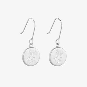 Fantail Earring Silver