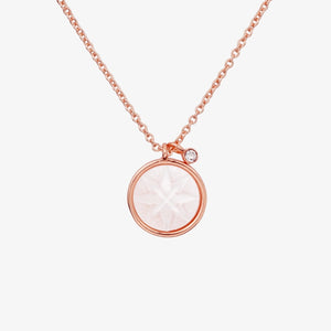 Matariki Whetū Necklace Rose Gold