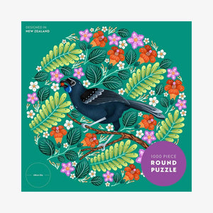 Puzzle - North Island Kokako Round 1000 Pc