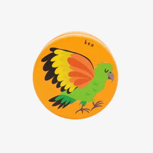 Wooden Yoyo - Orange Kea