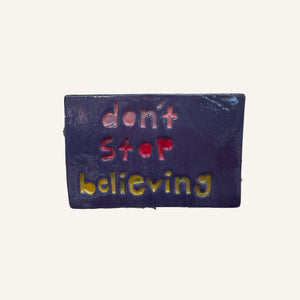 Rectangle Tile - Don't Stop Believing