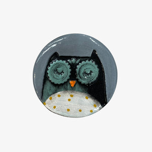 Round Tile - Owl