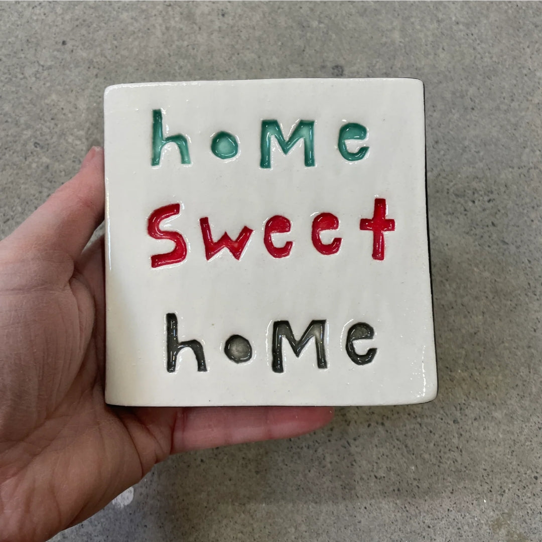 Square Tile - Home Sweet Home