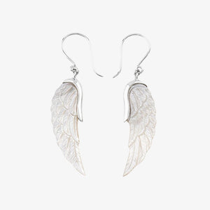 Mother Of Pearl Angel Wing Earrings