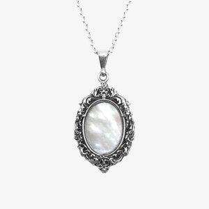 Antique Mirror Pendant