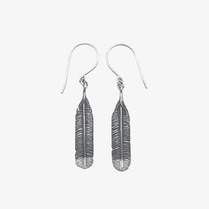 Mini Huia Feather Earrings