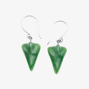 Pounamu Jet Plane Earrings