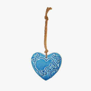 Kiwi Heart Wall Hanging Small