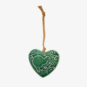 Kiwi Heart Wall Hanging Small