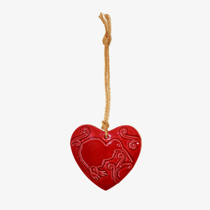 Kiwi Heart Wall Hanging Small