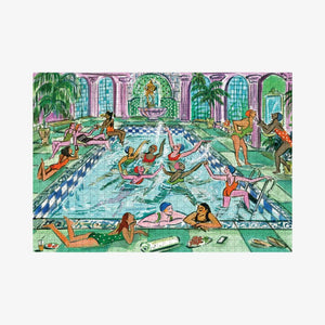 Pool Side - 1000 Piece Puzzle