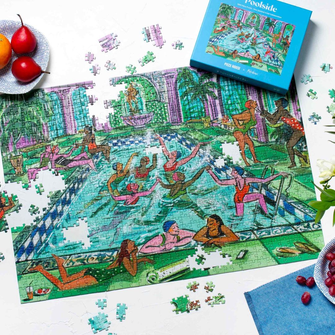 Pool Side - 1000 Piece Puzzle