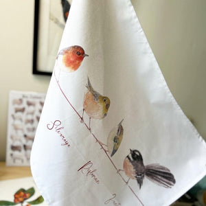 Tea Towel - Birds on a Wire