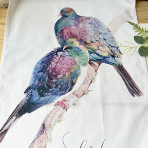 Tea Towel - Woodpigeon