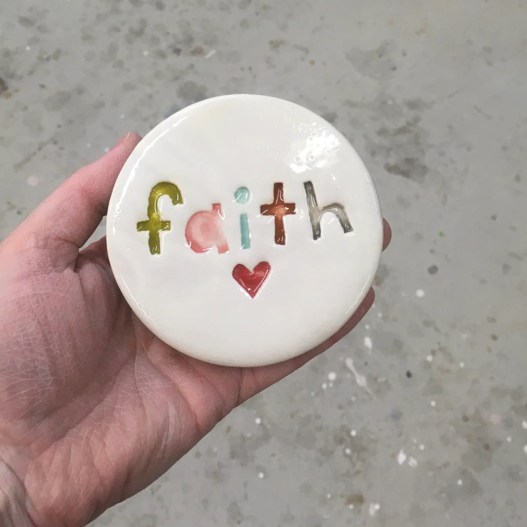 Round Tile - Faith