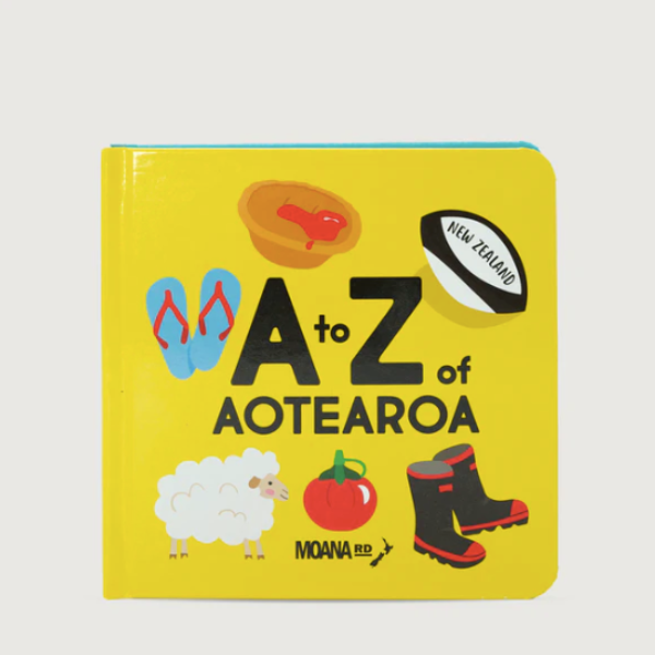 A-Z of Aotearoa Board Book