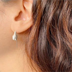 Exclusive Snowdrop Earrings - Sterling silver