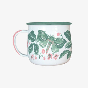 Enamel Mug - Puriri Moths