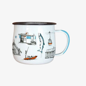 Aotearoa Enamel Mug