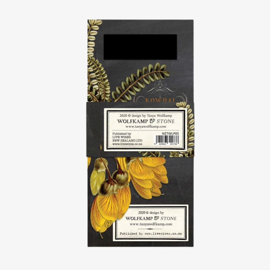 Kowhai Flower Magnetic List Pad