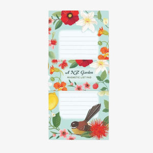 A New Zealand Garden Magnetic List Pad