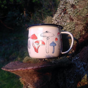 NZ Fungi Enamel Mug