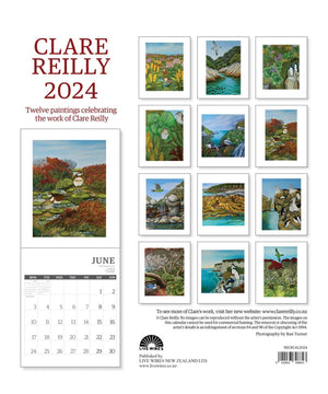 2024 Calendar - Clare Reilly