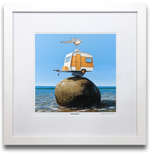 "The Balancing Act" Large Framed Print - Barry Ross Smith