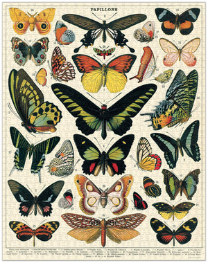 Butterflies, Vintage Puzzle - 1000 Piece
