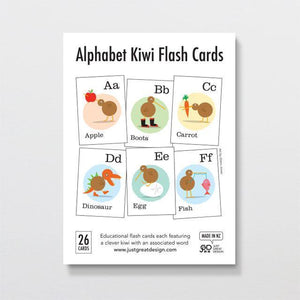 Flash Cards - Kiwi Alphabet