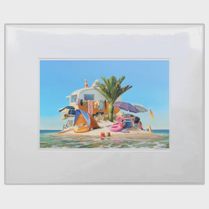 "Beach Life" Matted Print - Barry Ross Smith