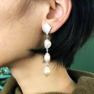 Botticelli Pearl Earrings - NVK