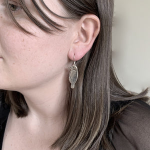 Kōtare Earrings - Sterling Silver