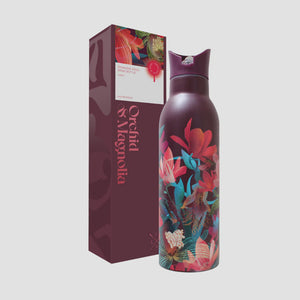 Drink Bottle - Orchid and Magnolia, 600ml