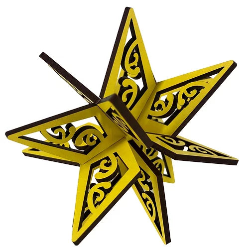 Matariki Star Kitset - Hiwa-i-te-rangi (Yellow)