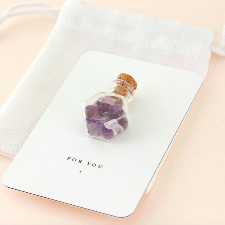 Crystal Gift Card - Amethyst