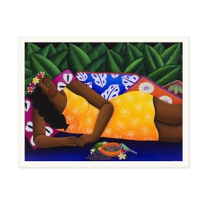 "Relaxing in The Garden" Mini Blockmount - Daniëlla Hulme
