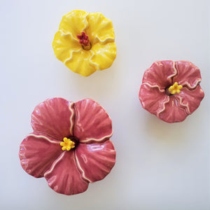Hibiscus Flower Small Lemon