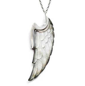 Mother of Pearl Angel Wing Pendant
