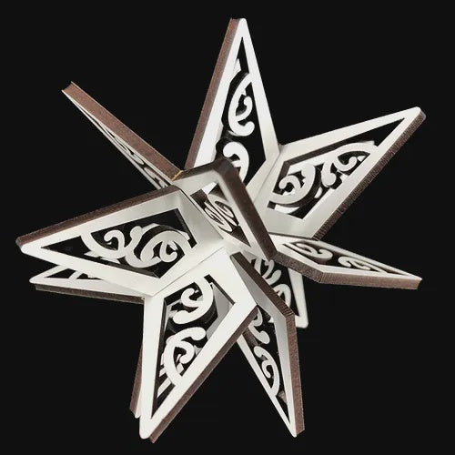 Small Matariki Star Kitset - Matariki (White)