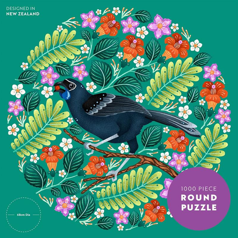 North Island Kokako Puzzle - 1000 Piece