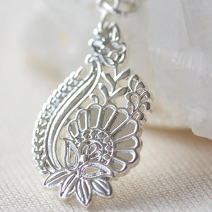 Bouquet Necklace- Sterling Silver