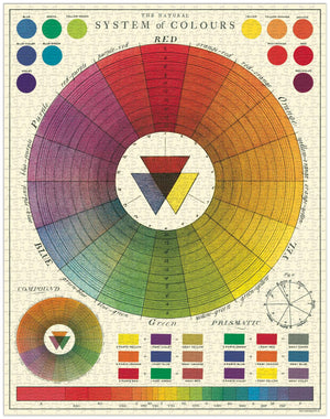 Colour Theory, Vintage Puzzle - 1000 Piece